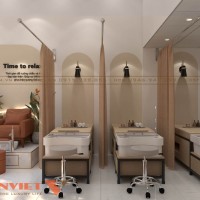 Thiết kế spa Bồ Đề Tâm – Không gian chữa lành giữa lòng thành phố sôi động